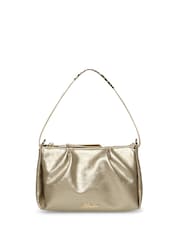 Steve Madden Gold Bera Slouchy Cross-Body Bag - Image 2 of 6