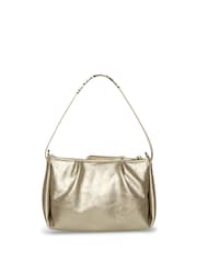Steve Madden Gold Bera Slouchy Cross-Body Bag - Image 3 of 6