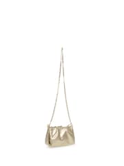 Steve Madden Gold Bera Slouchy Cross-Body Bag - Image 5 of 6