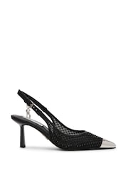 črna - Steve Madden Vixen Slingback čevlji - Slika 1 iz 6