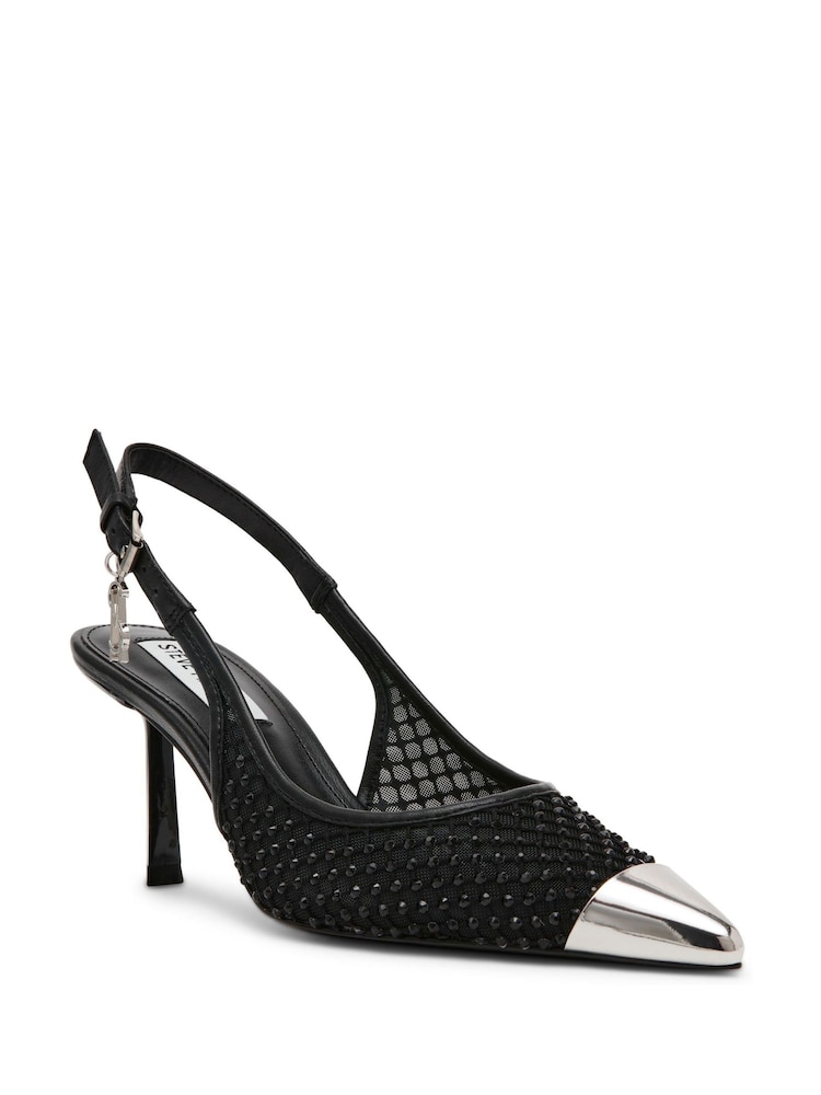 črna - Steve Madden Vixen Slingback čevlji - Slika 2 iz 6