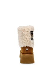 Steve Madden St. Moritz Lined Brown Boots - Image 5 of 6
