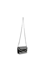 Steve Madden Baliza Rhinestone Cross-Body Black Bag - Image 4 of 5