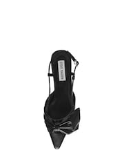 Steve Madden Dazzled Bow Slingback Black Shoes - Image 6 of 6