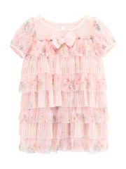 Angels Face Pink Tallulah Floral Mix Dress - Image 2 of 3