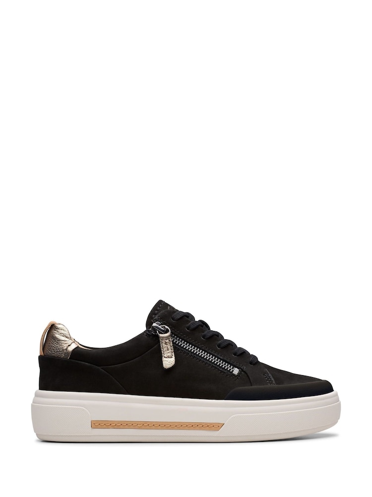 Clarks čevlji Nubuk Hollyhock Zip - Slika 1 iz 6