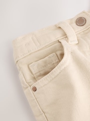 Ecru White Pull On Shorts - Image 3 of 3