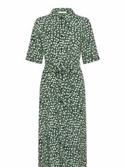 Cream CRTiah Half Sleeves Maxi Shirt Black Dress - Image 5 of 5