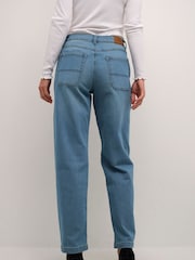 Cream Regular Fit Blue Stacia Straight Legs Jeans - Image 2 of 6