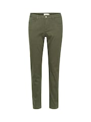 Cream Slim Fit Green Ann Full Length Twill Jeans - Image 5 of 6