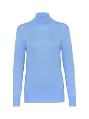 Kaffe Astrid Long Sleeve Regular Fit Roll Neck Jumper - Image 5 of 6