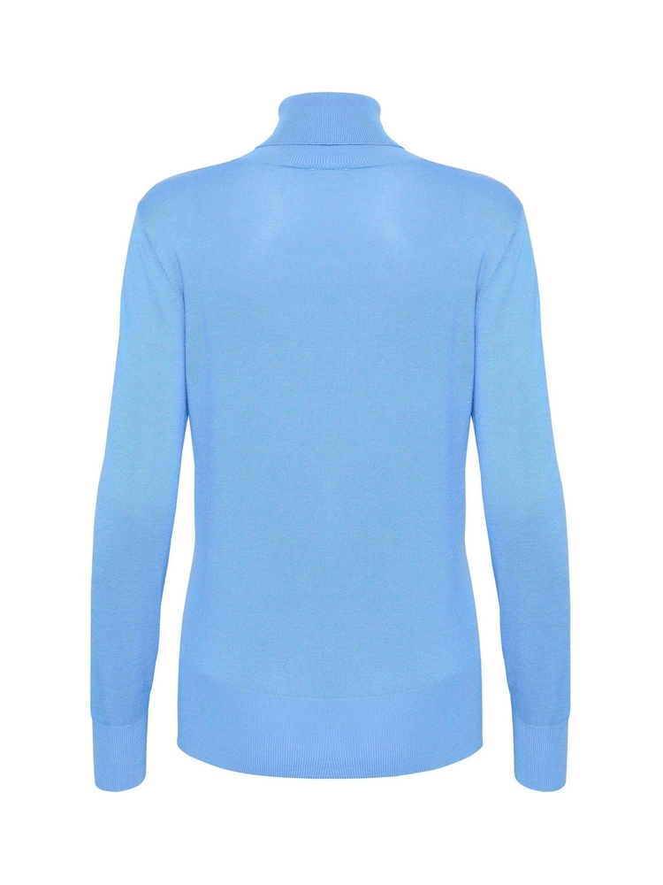 Kaffe Astrid Long Sleeve Regular Fit Roll Neck Jumper - Image 6 of 6