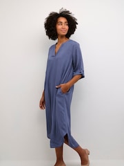 Kaffe Casual Fit Dora Pocket Maxi Dress - Image 1 of 6