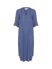 Kaffe Casual Fit Dora Pocket Maxi Dress - Image 5 of 6