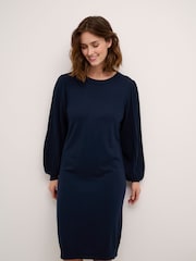 Kaffe Jessica Knitted Long Sleeve Dress - Image 1 of 6