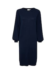Kaffe Jessica Knitted Long Sleeve Dress - Image 5 of 6