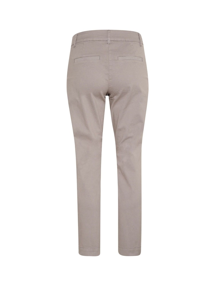 Kaffe Grey Mette Cropped Leg Suit Trousers - Image 6 of 6