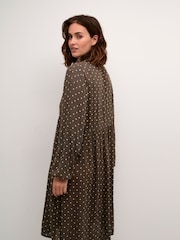 Kaffe Babett Long Sleeve Knee Length Dress - Image 2 of 6