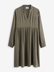Kaffe Babett Long Sleeve Knee Length Dress - Image 4 of 6