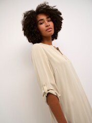 Kaffe Casual Fit Dora Pocket Maxi Dress - Image 4 of 6