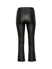 Kaffe KAada Cropped Elastic Waist Black Jeggings - Image 6 of 6