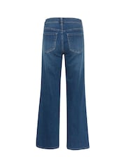 Kaffe Blue Karla Flared Jeans - Image 4 of 5