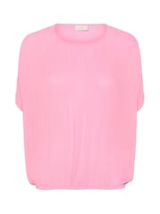 Kaffe Amber Round Neck Short Sleeve Blouse - Image 5 of 6