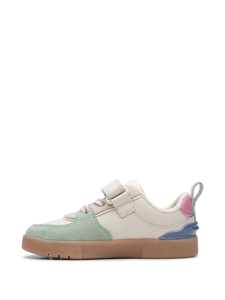 Clarks Toddler širok kroj Oslo Vibe čevlji - Slika 2 iz 7