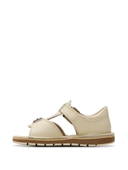 Clarks Natural Standard Fit (F) Leather Playsun Reef  T. Sandals - Image 2 of 7