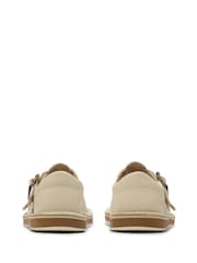 Clarks Natural Standard Fit (F) Leather Playsun Reef  T. Sandals - Image 5 of 7
