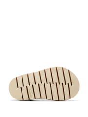 Clarks Natural Standard Fit (F) Leather Playsun Reef  T. Sandals - Image 7 of 7