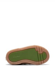 Clarks Red Toddler Wide Fit Oslo Vibe Shoes - Image 7 of 7
