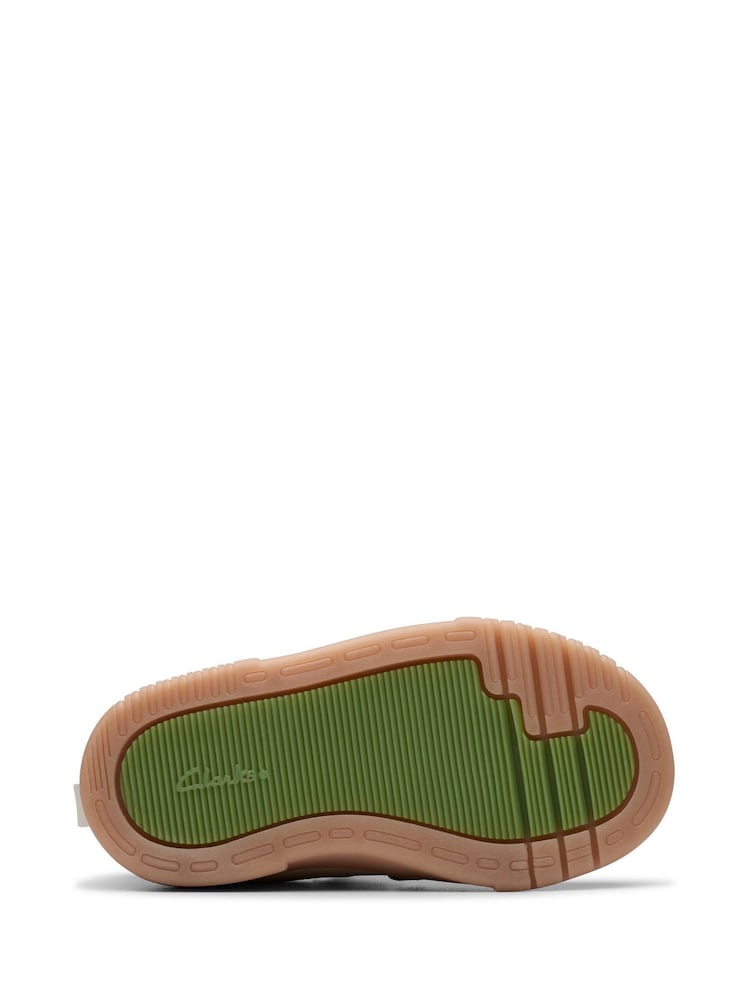 Clarks Red Toddler Wide Fit Oslo Vibe Shoes - Image 7 of 7