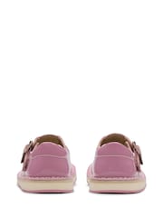Clarks Pink Standard Fit (F) Patent Joyful Skip Toddler Shoes - Image 5 of 7
