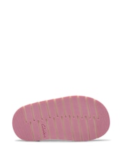 Clarks Pink Standard Fit (F) Patent Joyful Skip Toddler Shoes - Image 7 of 7