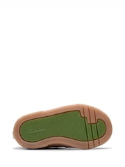 Clarks White Oslo Vibe Toddler Shoes - Image 7 of 7