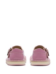 Clarks Pink Wide Fit (G) Patent Joyful Skip Toddler Shoes - Image 5 of 7