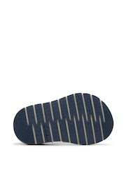 Clarks Blue Standard Fit (F) Leather Playsun Reef  T. Sandals - Image 7 of 7