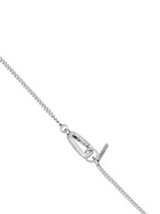 AllSaints Black Mens Jade Pendant Sterling Necklace - Image 2 of 3