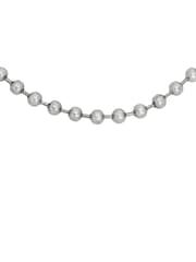 AllSaints Silver Tone Mens Ball Chain Necklace - Image 3 of 3