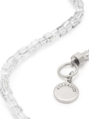 AllSaints White Mixed Beaded Collar Necklace - Image 2 of 4