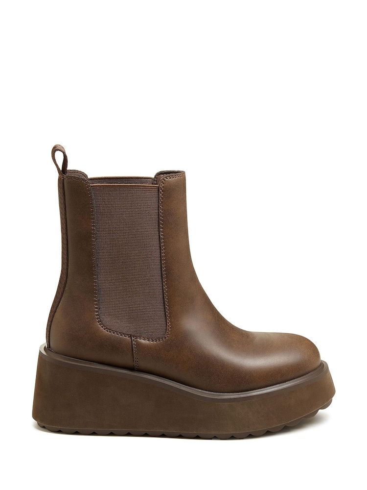 Rocket Dog Heyday PU Ankle Boots - Image 2 of 5