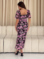 Girl In Mind Midi-Kleid „Heidi“ mit Rüschen - Bild 2 von 5