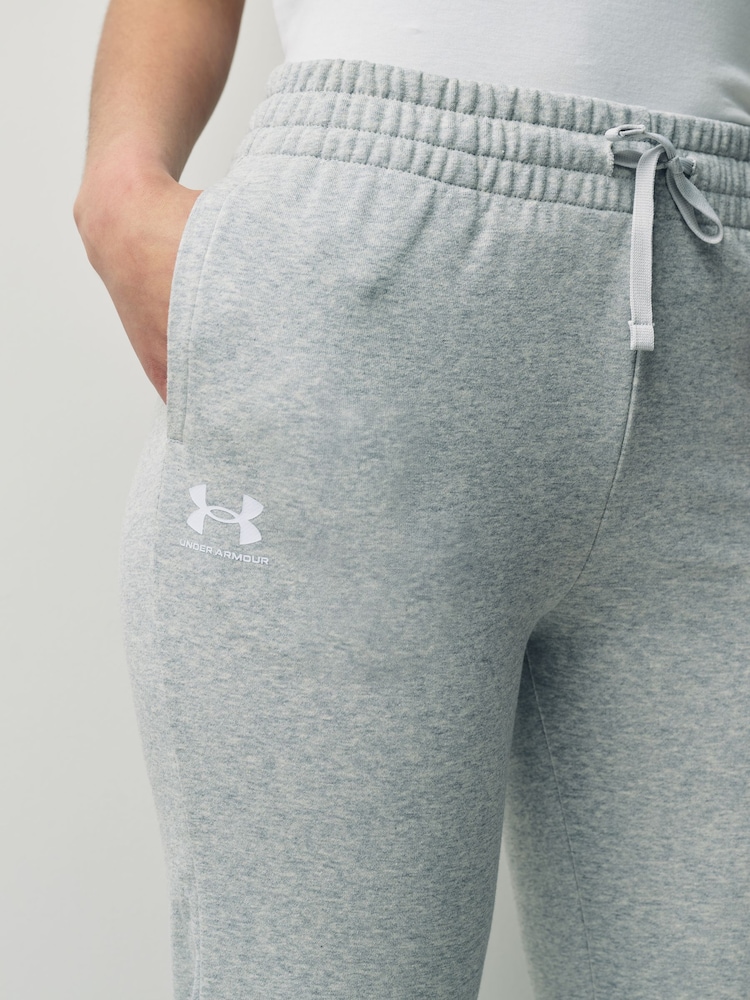 Under Armour Grey Rival Terry Joggers - Image 5 of 5