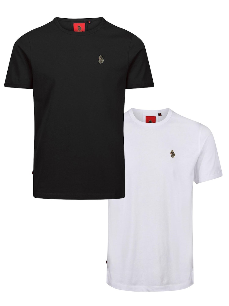 Luke 1977 Snake Black T-Shirts 2 Pack - Image 1 of 5