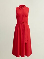Hobbs Red Sandra Dress - Image 5 of 5