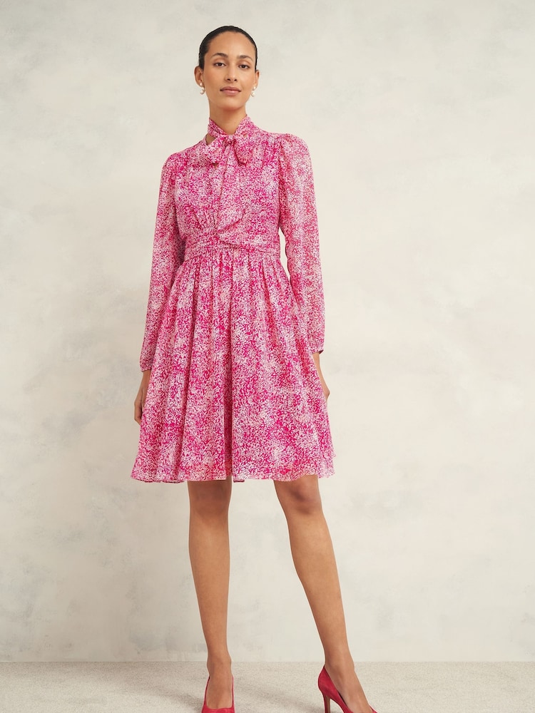 Hobbs Pink Janaya Dress - Image 2 of 5