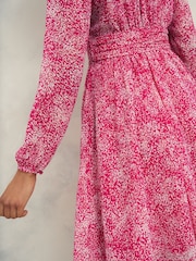 Hobbs Pink Janaya Dress - Image 4 of 5