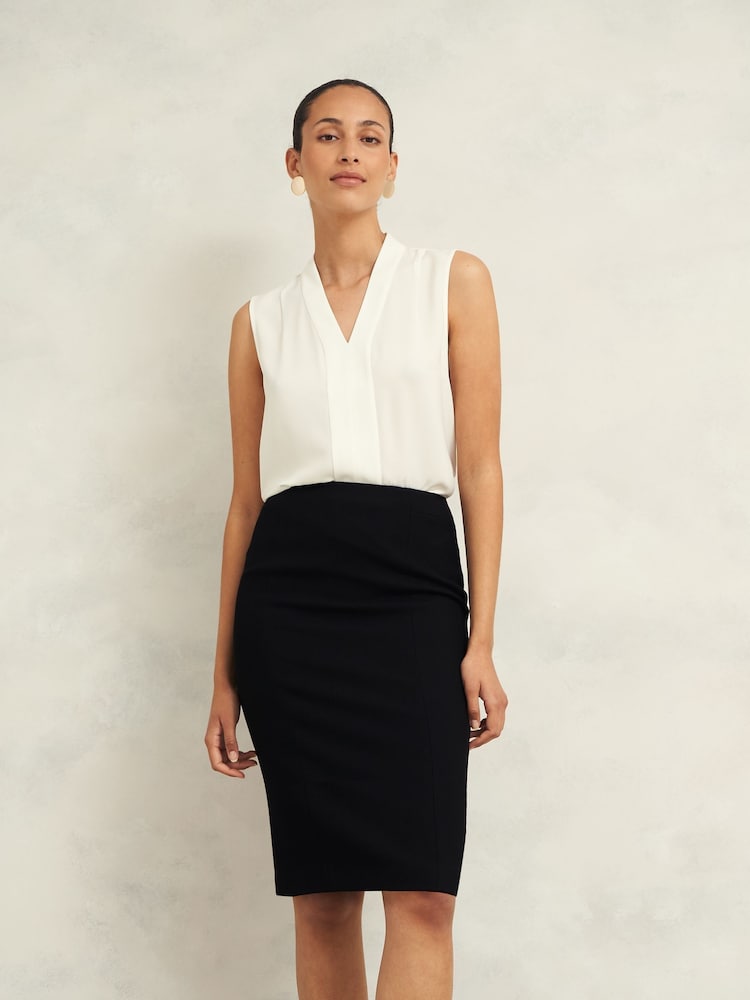 Crema - Blusa Shelley de Hobbs - Imagen 1 de 4
