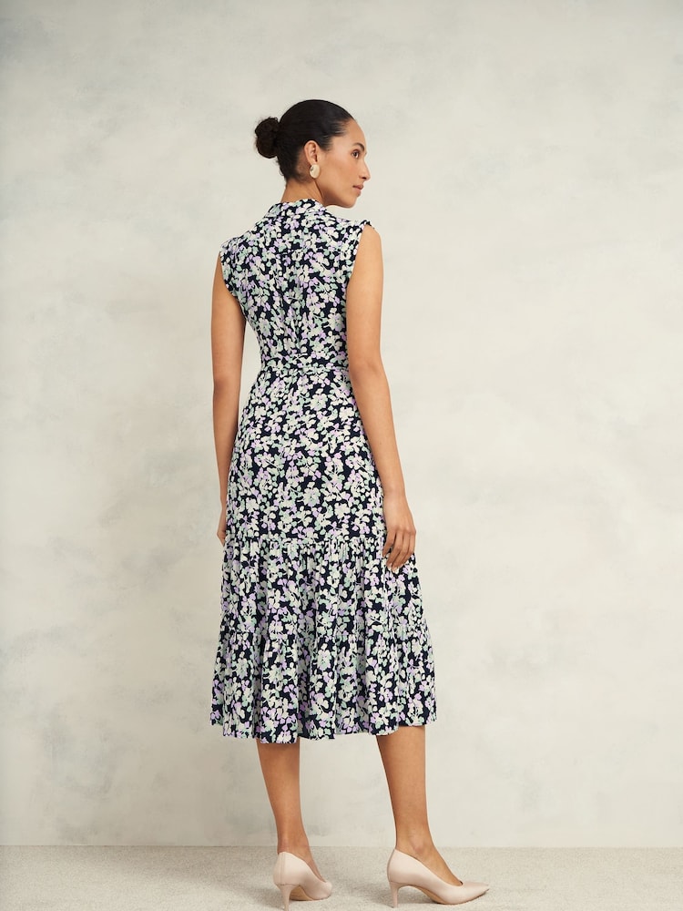 Hobbs Blue Esme Dress - Image 2 of 4